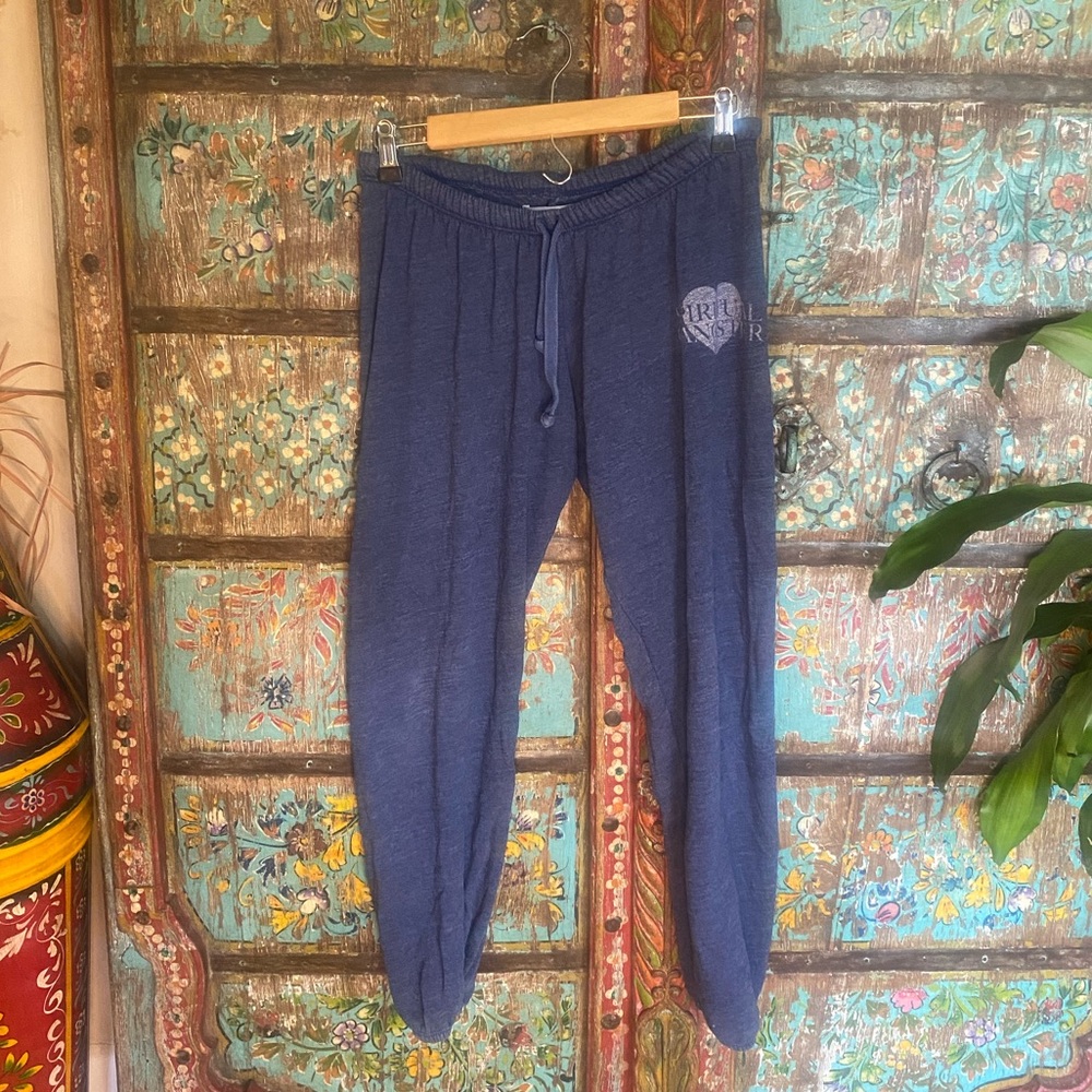 Spiritual Gangster Navy Blue Sweatpant Joggers